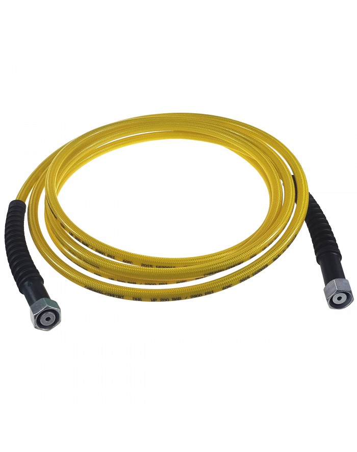 WĄŻ TERMOPLASTYCZNY ŻÓŁTY 4,3M M18X1,5 FF